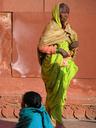 Older lady at the Fort.